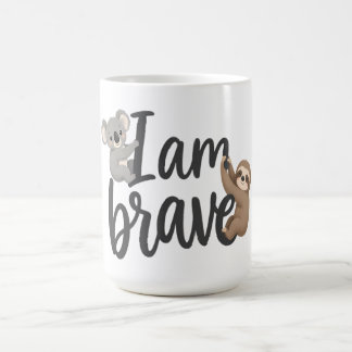 Mug Je Suis Un Koala Mignon Et Paresseux Courageux Cro