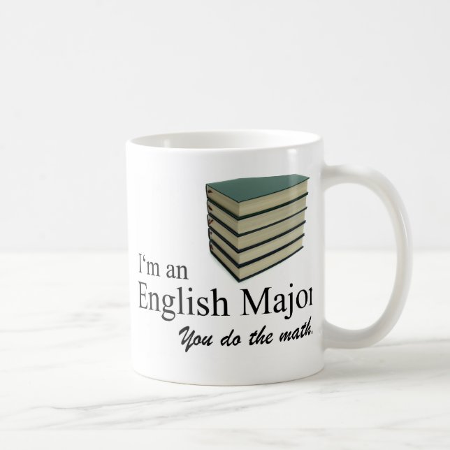 Mug Je suis un major anglais, vous faites les maths. (Droite)