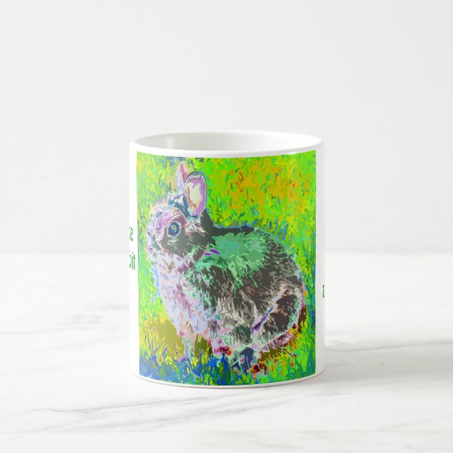 Mug Je suis un mignon petit lapin (Centre)