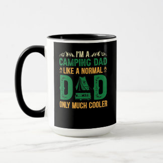 Mug Je suis un papa de camping Comme un papa normal Be