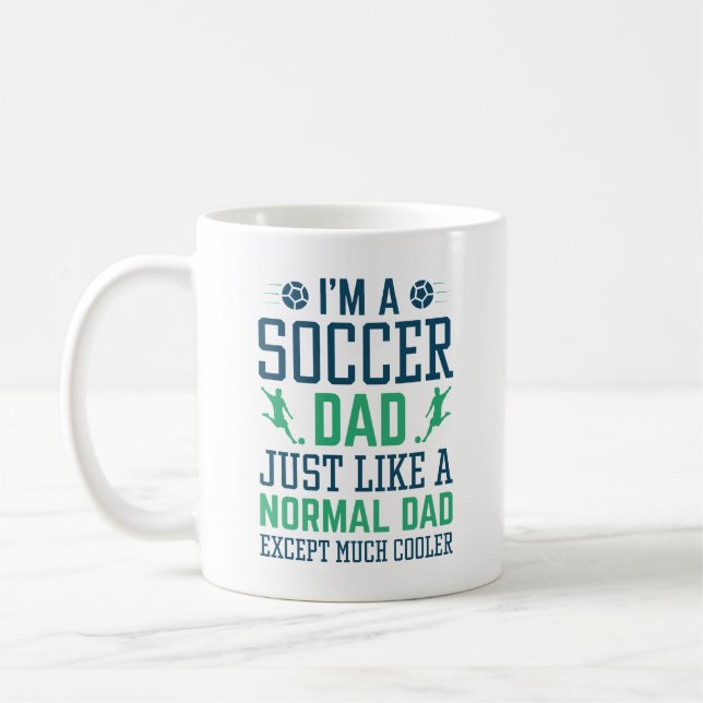 Mug Je suis un père de foot (Gauche)