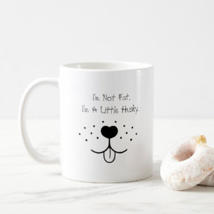 Mug Je suis un petit Husky - mignon et hilarieux dire 