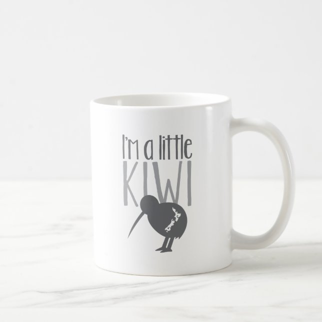 Mug Je suis un petit kiwi avec l'oiseau mignon de la (Droite)