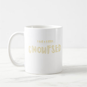 Mug Je suis un peu CNOUFSE Drôle de typographie