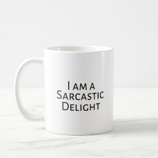 Mug Je suis un plaisir sarcastique amusant
