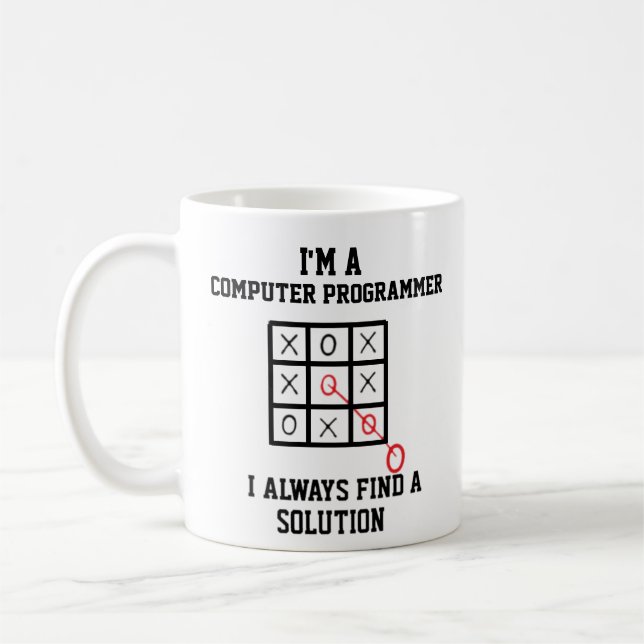 Mug Je Suis Un Programmeur Informatique Je Trouve Touj (Gauche)