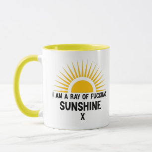 Mug Je suis un Ray of F*cking Sunshine X Funny Sarcast