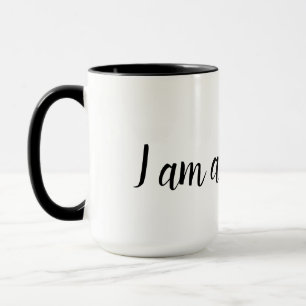 Mug JE SUIS UN SURVIVANT Typographie Black Positive Ci