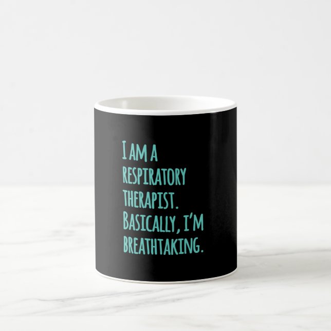Mug Je suis un thérapeute respiratoire (Centre)
