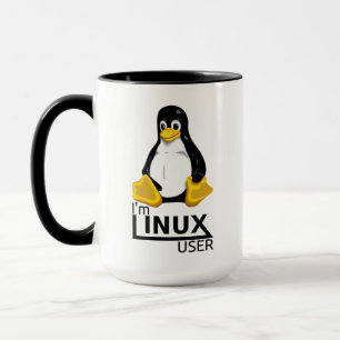 Mug Je suis un utilisateur Linux