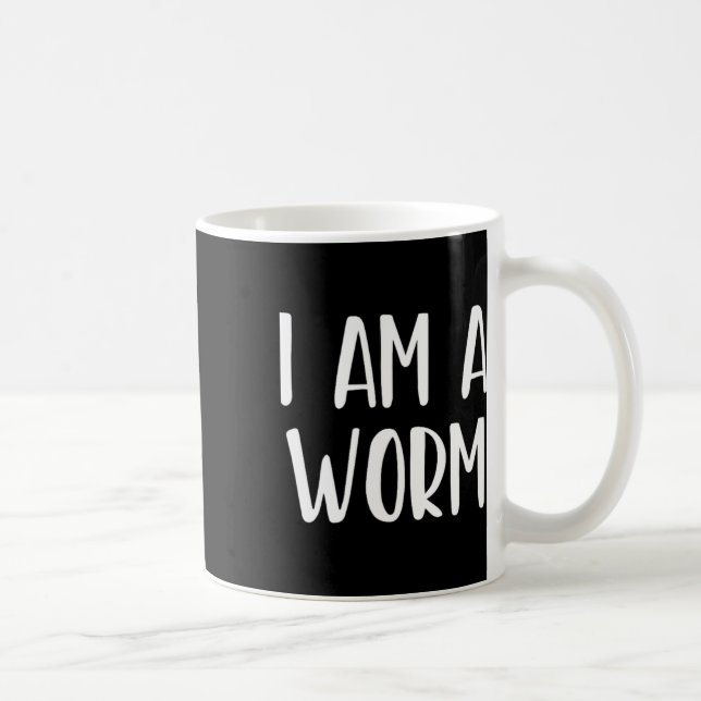 Mug Je suis un ver Halloween Je suis simple costume Ea (Droite)