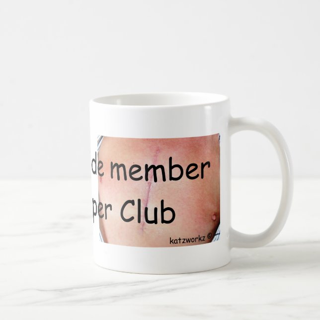 Mug Je suis un véritable membre du club de tirette (Droite)