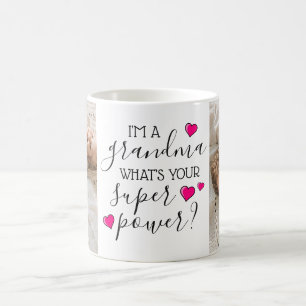 Mug Je suis une grand-mère, quel est ton super pouvoir