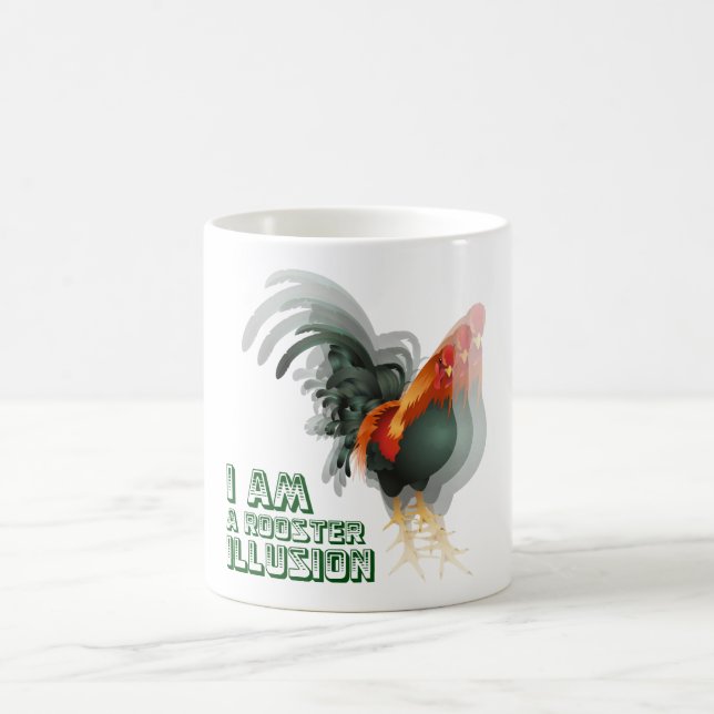 Mug Je suis une illusion de coq (Centre)