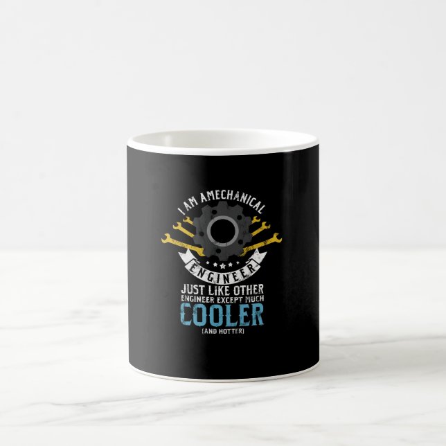 Mug Je suis une ingénierie drôle d'ingénieur (Centre)