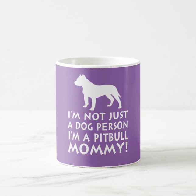 Mug Je suis une maman de Pitbull ! (Centre)