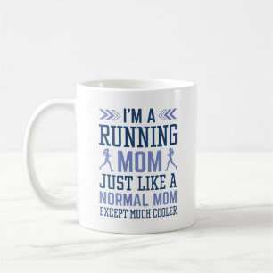Mug Je suis une maman qui court