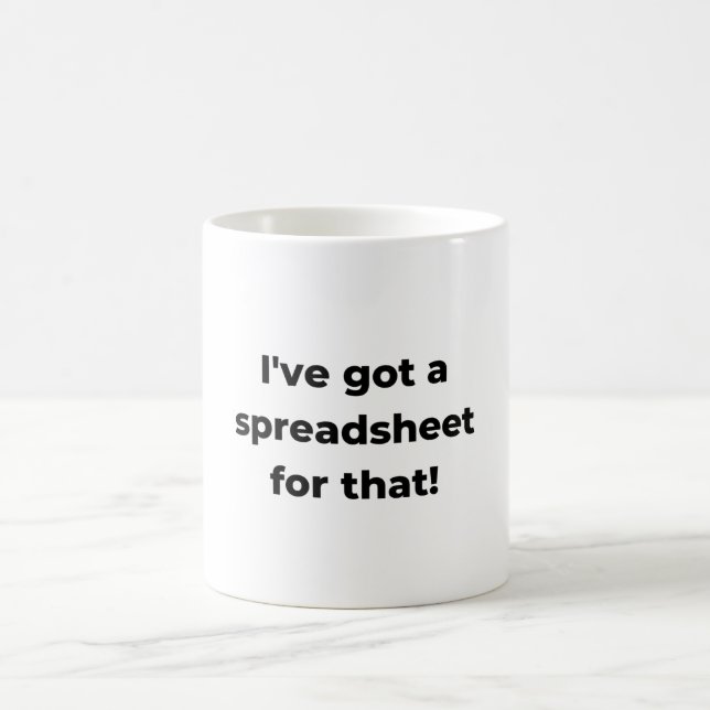 Mug Je t'ai dit de faire un échange ! (Centre)