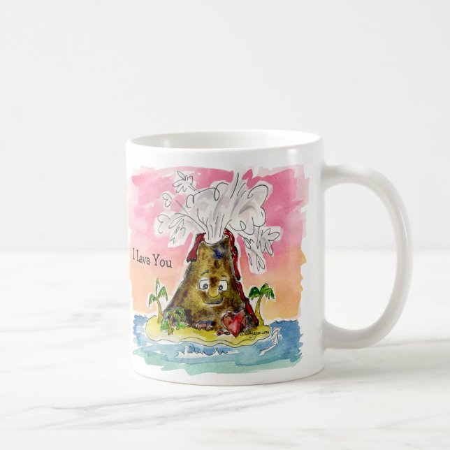 Mug Je t'ai lava (Droite)