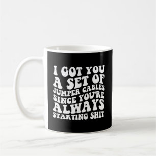 Mug Je T'Ai Obtenu Un Ensemble De Câbles De Souris Pui