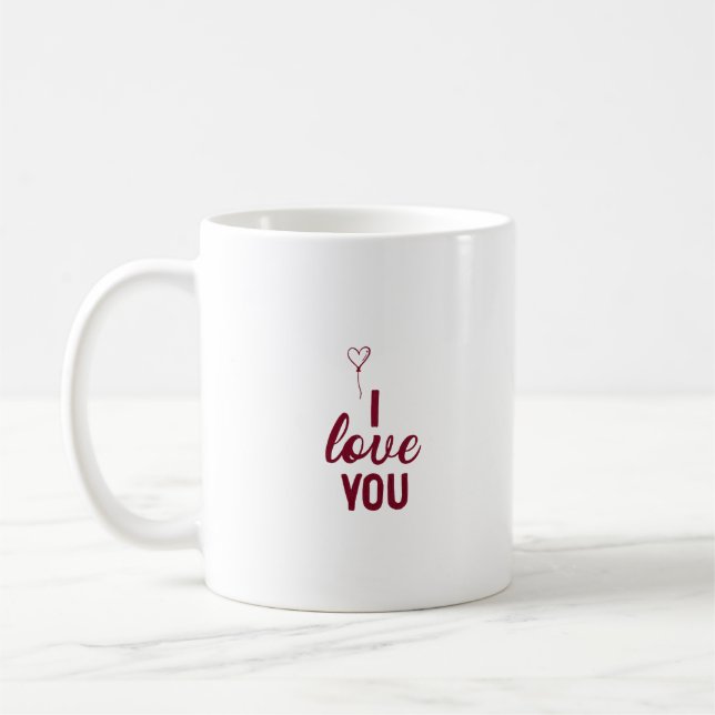 Mug je t'aime (Gauche)