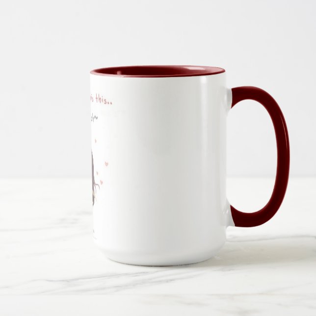 Mug Je t'aime assui de mucho (Droite)