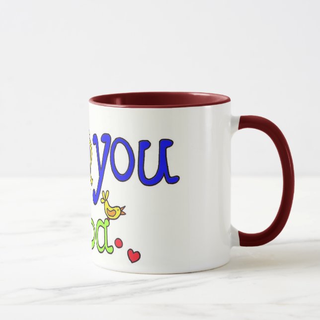 Mug Je t'aime baba (Droite)