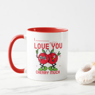 Mug Je T'Aime Beaucoup Cherry