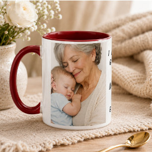 Mug Je t'aime grand-mère Fête des grands-parents
