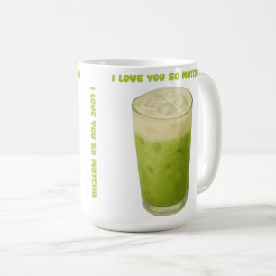 MUG JE T'AIME TELLEMENT MATCHA, MATCHA VERT THÉ AMOUR