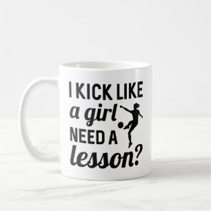 Mug Je Tire Comme Une Fille A Besoin D'Une Leçon