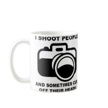 Je tire sur les gens drôle Photographie Photograph