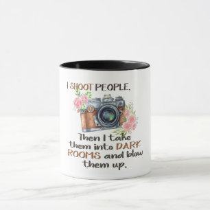 Mug Je tire sur les gens/la photographie