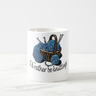 Mug Je tricoterais plutôt !