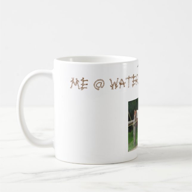 Mug Je @ trou d'eau. Sec (Gauche)