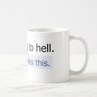 Mug Je vais à l'enfer