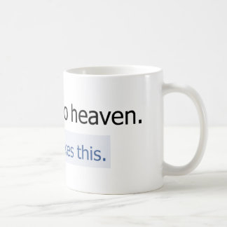 Mug Je vais au ciel