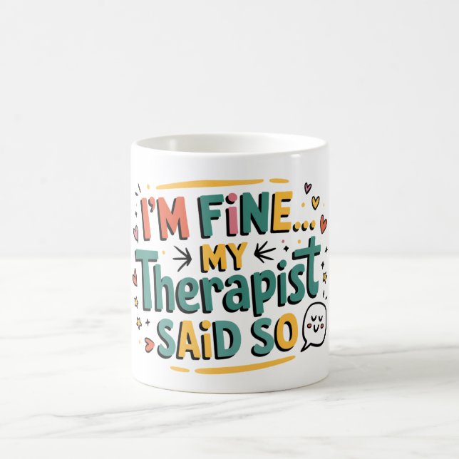 Mug Je vais bien 2 (Centre)