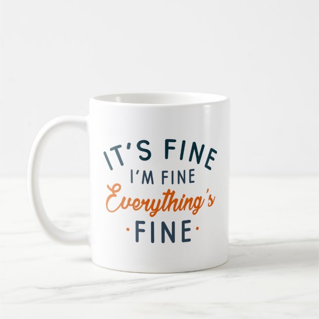 Mug Je vais bien tout va bien (Gauche)
