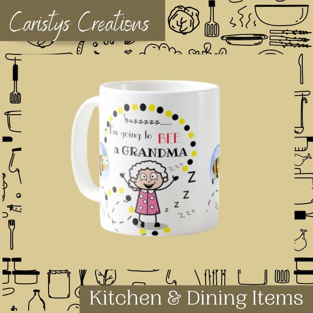 Mug Je vais être une grand-mère (Créateur téléchargé)