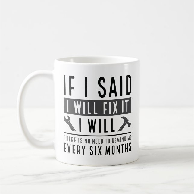 Mug Je Vais Le Corriger (Gauche)