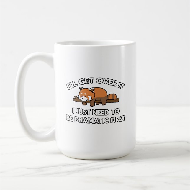 Mug Je vais m'en remettre à Red Panda (Gauche)