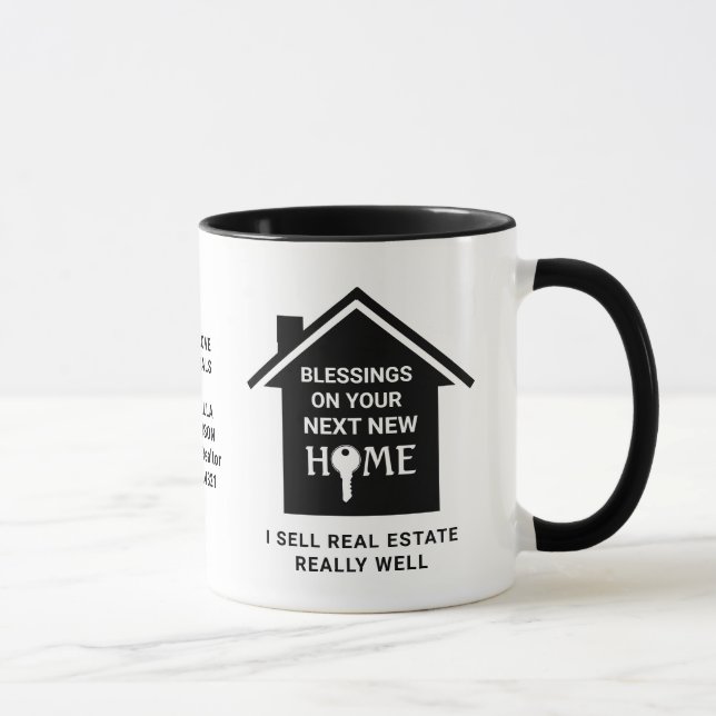 Mug Je VENDS VÉRITABLE Agent Realtor (Droite)