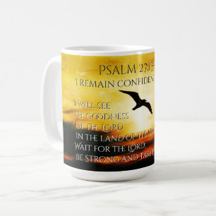 Mug Je verrai la qualité du 27:13 de seigneur Psalm -