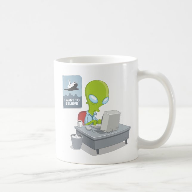 Mug Je veux croire (Droite)