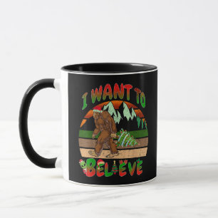 Mug Je Veux Croire Les Aliens De Bigfoot Tree