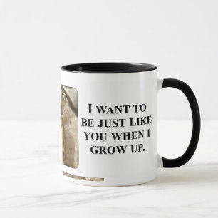 Mug Je veux être comme toi quand je serai grand