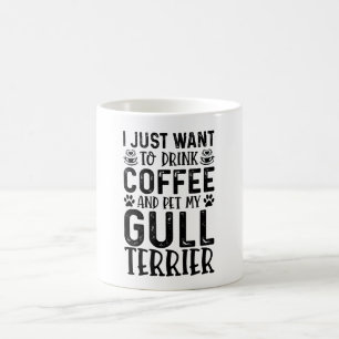 Mug Je Veux Juste Boire Du Café Et De La Mouette Terri