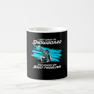 Mug je veux juste faire du snowboard