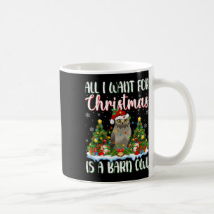 Mug Je Veux Pour Noël Est Une Petite Chouette Oiseau O